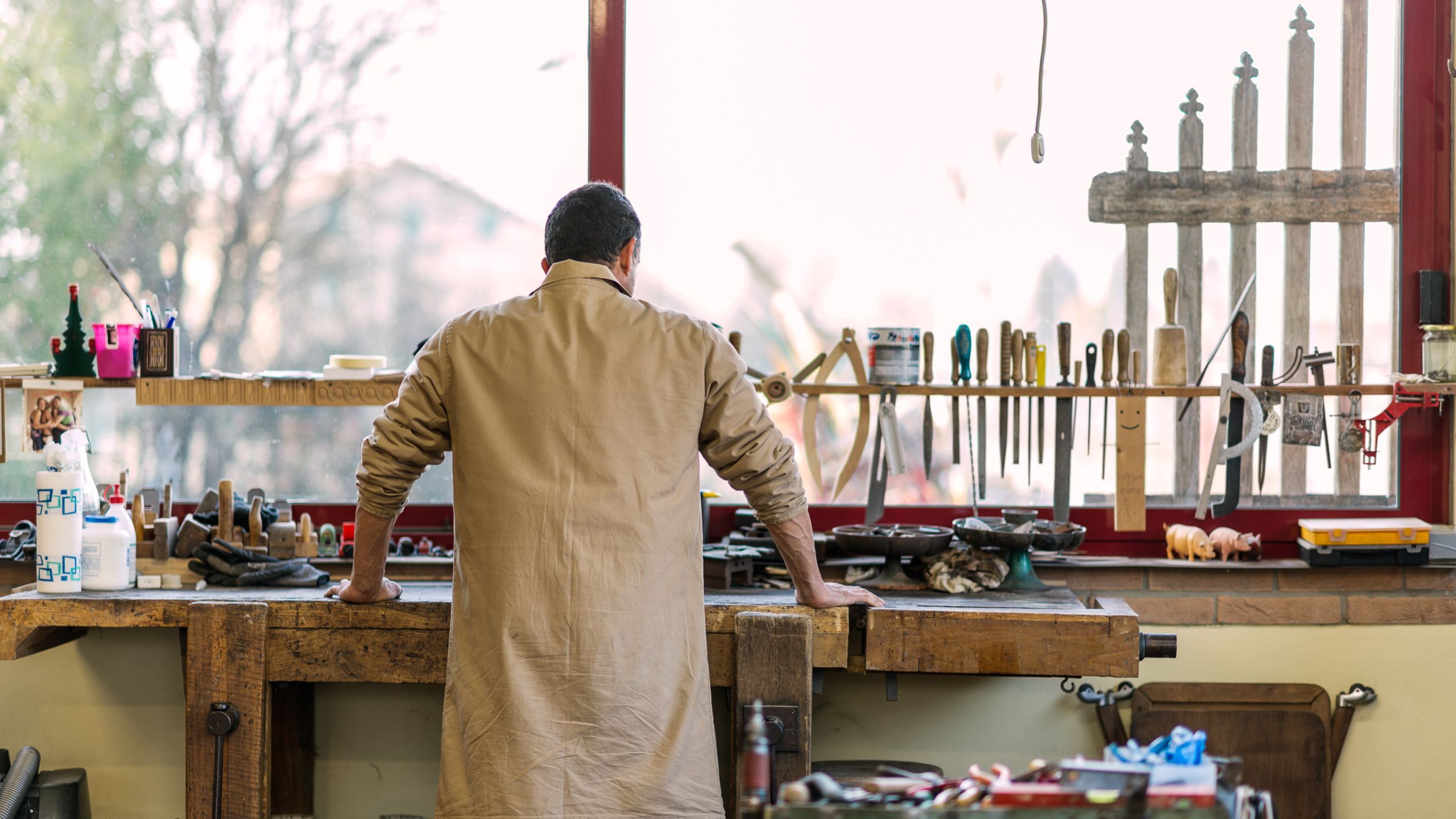 La cantera Poviglio, laboratorio di restauro